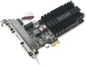 img 2 attached to ZOTAC GeForce GT 710 1GB DDR3 PCIE x1 Graphics Card - DVI, HDMI, VGA, Low Profile (ZT-71304-20L)