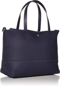 img 3 attached to ECCO Tandem Shopper Titanium Metallic Women's Handbags & Wallets