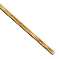 uxcell m3 x 250mm brass fully threaded rod: high-quality right hand threaded shaft logo