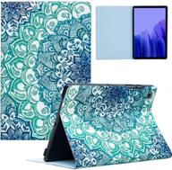 📱 teefity samsung galaxy tab a7 10.4 2020 case - protective stand case with auto sleep/wake for galaxy tab a7 10.4" 2020 tablet (model sm-t500/t505/t507), mandala design logo