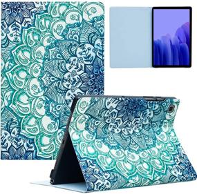 img 4 attached to 📱 TeeFity Samsung Galaxy Tab A7 10.4 2020 Case - Protective Stand Case with Auto Sleep/Wake for Galaxy Tab A7 10.4" 2020 Tablet (Model SM-T500/T505/T507), Mandala Design