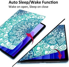 img 2 attached to 📱 TeeFity Samsung Galaxy Tab A7 10.4 2020 Case - Protective Stand Case with Auto Sleep/Wake for Galaxy Tab A7 10.4" 2020 Tablet (Model SM-T500/T505/T507), Mandala Design