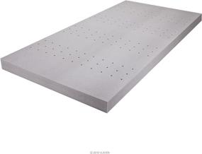 img 4 attached to LuxErgo Inch Foam Mattress Topper Furniture