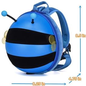 img 3 attached to HappyKids Bumblebee Toddlersand Children Perfect Kindergarten Travel Gear