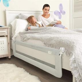 img 3 attached to 🛏️ Toddlers Bed Rails for Children's Home Store Mattress