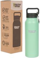 eco-friendly stainless steel insulated water bottles: healthy human bpa free sports travel bottles логотип