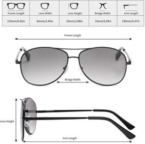 img 1 attached to Progressive Multifocus Sunglasses Protection Trifocal