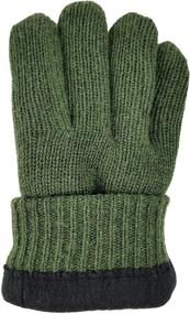 img 1 attached to Bruceriver XL Men's Accessories: Knitted Thinsulate for Ultimate Warmth and Style