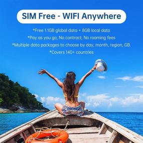 img 4 attached to 🌐 GlocalMe U3 Mobile Hotspot - Wireless Portable WiFi for Travel in 140+ Countries, No SIM Card Required, Smart Local Network Auto-Selection, High-Speed WiFi with 8GB US & 1GB Global Data - Pocket WiFi (White)