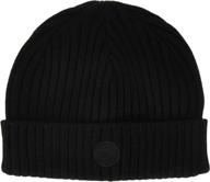 stylish timberland ribbed watch cap for men with logo patch logo