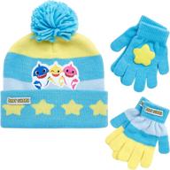 🧤 winter mitten toddler boys' accessories with nickelodeon shark theme for cold weather logo