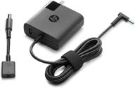 🔌 convenient hp 90w laptop power adapter with built-in usb port for charging tablets and smartphones (1hu30aa) - ideal for travel logo