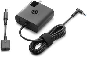 img 1 attached to 🔌 Convenient HP 90W Laptop Power Adapter with Built-in USB Port for Charging Tablets and Smartphones (1HU30AA) - Ideal for Travel