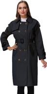 nanjun womens double breasted overcoat women's clothing in coats, jackets & vests logo