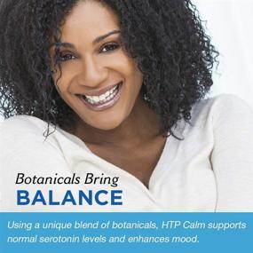 img 1 attached to 🌿 Natural Balance HTP Calm: Травяной добавка для настроения, расслабления и поддержки от стресса с витамином B-6, кавы-кавы и тысячелистником - 60 капсул