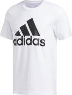 adidas performance short sleeve black men's clothing for active logo