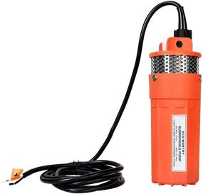 img 4 attached to Powerful and Efficient ECO-WORTHY 12V Submersible Well Water Pump- 1.6GPM Flow, 230ft Max Lift, Ideal for Irrigation, Farming, and Home Use!