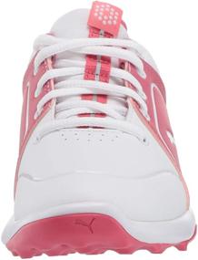 img 3 attached to 👟 Белые детские спортивные кроссовки Rapture от Puma Golf для обоих полов