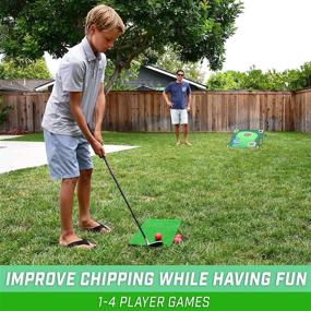 img 3 attached to 🏌️ GoSports BattleChip Backyard Golf Cornhole Game - Exciting Golf Game for All Ages & Abilities, Perfect for Outdoor Fun