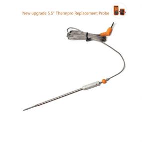 img 1 attached to Enhanced Universal Replacement Probe for Thermopro TP-16 TP20 TP25 TP17 TP-16S and Probe Thermometer Thermopro TP-07 TP08S TP27 TP06S (Orange)