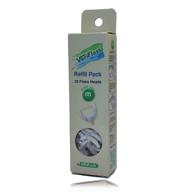 verifresh refill pack of 20 swivel head flosser replacements - size m for effective dental flossing logo