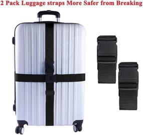 img 3 attached to Suitcase Adjustable Luggage Packing Release Travel Accessories