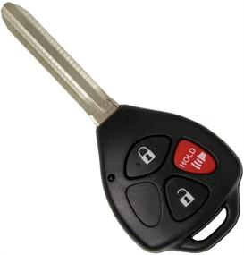 img 3 attached to 🔑 2-Pack Keyless2Go Replacement Car Keyless Entry Remote with G Chip for Select 4Runner, Rav4, and Yaris Models Using HYQ12BBY, HYQ12BDC