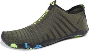 img 2 attached to HEETA Water Sports Barefoot Black_A Women's Shoes for Athletic