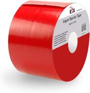 🌧️ elk 9 mil red vapor barrier tape: ultimate moisture seal for crawlspace encapsulations, carpet padding, underlayment & more! logo