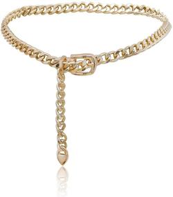 img 4 attached to Chain Belts Women Jewelry Gold 39