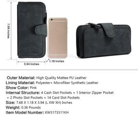 img 1 attached to 👜 CLUCI Designer Magnetic Organizer: Women's Handbags & Wallets for Effortless Organization