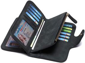 img 2 attached to 👜 CLUCI Designer Magnetic Organizer: Women's Handbags & Wallets for Effortless Organization