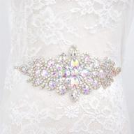 💎 rhinestone bridal sash: pardecor women's accessories and belts logo