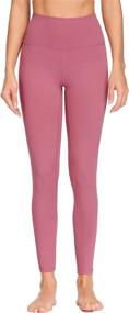 img 2 attached to 👖 Ronanemon Women's High Waisted Yoga Pants Leggings with Pocket: Tummy Control, 4 Way Stretch, Buttery Soft & Workout Perfect!