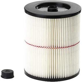 img 4 attached to 🔴 Craftsman 9-17816 Vacuum Cartridge Filter 8.5 Inches - Red/White - General Purpose