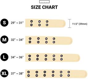 img 1 attached to Casual Solid Double Canvas Parquet Men's Accessories for Belts