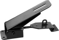 🏕️ jr products 11845 easy-fold black camper latch and catch for enhanced seo logo