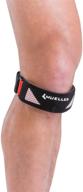 mueller advanced patella strap: 🏋️ reliable support for knees, black, one size логотип