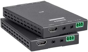 img 2 attached to Monoprice 121609 Blackbird 4K Pro HDBaseT Комплект расширителя с PoC, IR, RS232, HDCP 2.2 - Улучшенный радиус 70м, 4K@60Hz.