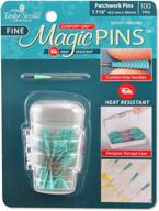 🧵 100 comfort magic pins: essential quilting supplies for sewing notions logo