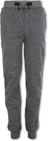 img 4 attached to Comfortable ONE POINT ONE Boys Sweatpants: Soft Fleece Joggers with Side Pockets 8-20