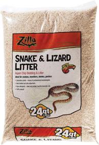 img 2 attached to Zilla Snake Lizard Litter Aspen