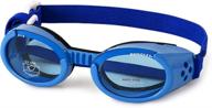 🐶 doggles ils xl shiny blue frame with blue lens dog goggles" - "xl shiny blue frame with blue lens dog goggles by doggles ils логотип