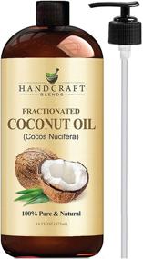 img 3 attached to 🥥 Кокосовое масло премиум класса – 100% чистое и натуральное носительное масло кокоса для эфирных масел, массажа, волос и тела – 16 унций