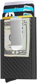 img 4 attached to Optimized Sliding Protector for Men's Wallets, 💼 Card Cases, and Money Organizers with Minimalist Design