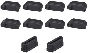 img 4 attached to Uxcell Silicone Anti Dust Stopper Cover Accessories & Supplies and Audio & Video Accessories