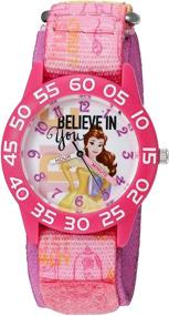 img 4 attached to Disney Girls Belle Quartz Plastic Girls' Watches