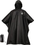 🌧️ foxelli lightweight occupational health & safety products - hooded rain poncho логотип