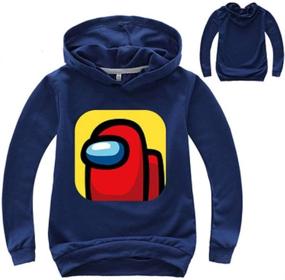 img 1 attached to Generic Childrens Sweatshirt Cartoon Lightweight