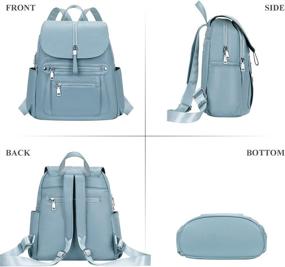 img 1 attached to ALTOSY Leather Backpack Fashion Handbag Women's Handbags & Wallets